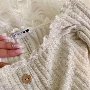 fashion nova off shoulder dress